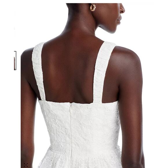 FRENCH‎ CONNECTION Evelyn Sleeveless Lace Midi Dress Size 12 - Picture 6 of 9